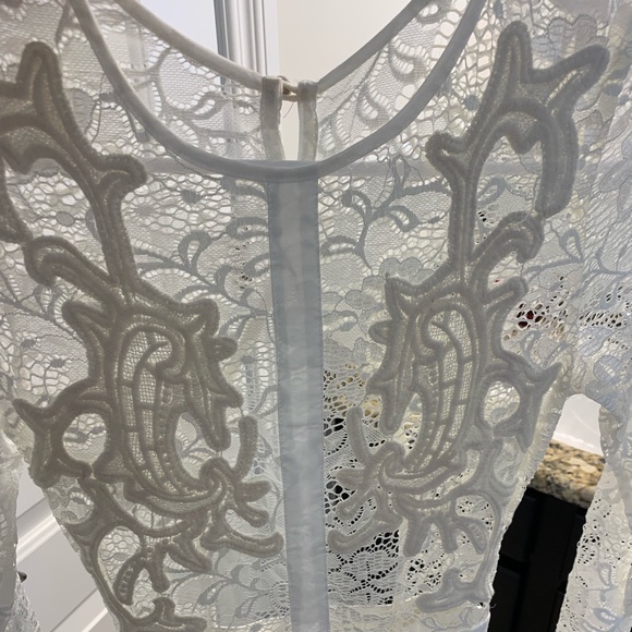 Nasty Gal white lace dress - Picture 6 of 8